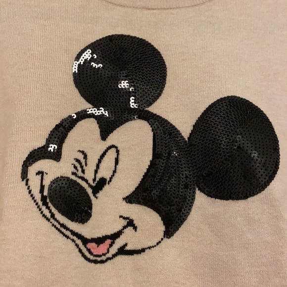 Gap Kids Mickey Mouse Striped Sweater - Picture 4 of 5